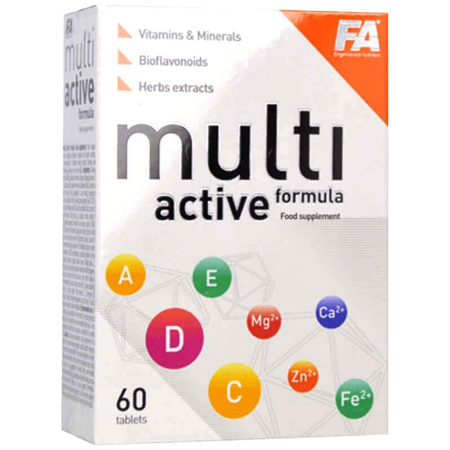 Multi Active Formula - 60 Таблетки  FA Nutrition - Nutra Best Bulgaria