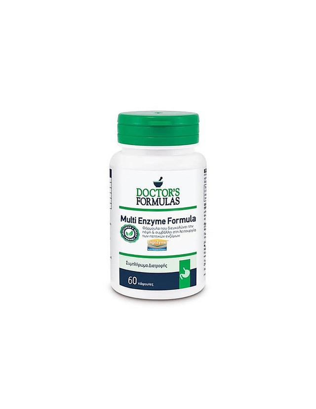 Multi Enzyme Formula / Мулти ензимна формула, 60 капсули Doctor’s Formulas  Doctor’s Formulas - Nutra Best Bulgaria