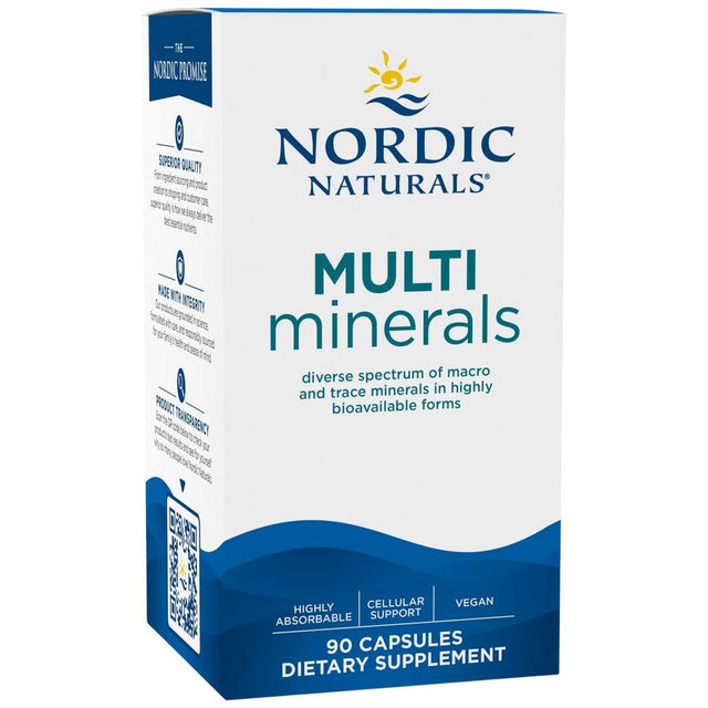 Multi Minerals - 90 капсули  Nordic Naturals - Nutra Best Bulgaria