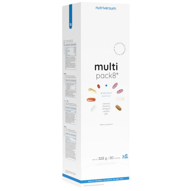 Multi Pack 8 | All-in-One Health Formula - 30 Пакета  Nutriversum - Nutra Best Bulgaria