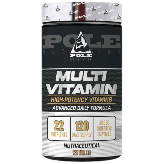 Multi Vitamin | Advanced Daily Formula - 120 Таблетки  Pole Nutrition - Nutra Best Bulgaria