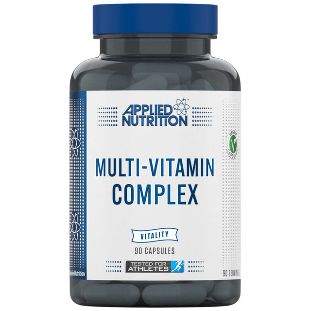 Multi-Vitamin Complex Vitality | with Probiotics & Antioxidant Complex - 90 капсули  Applied Nutrition - Nutra Best Bulgaria