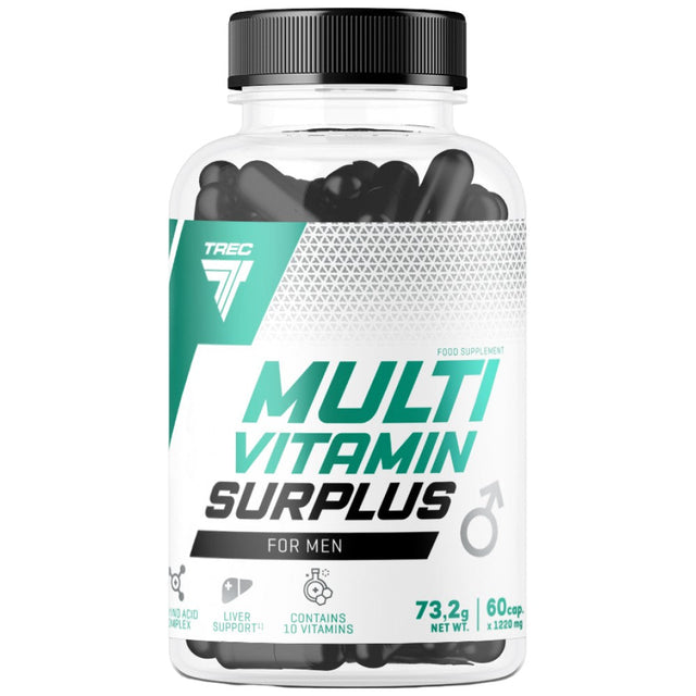 Multi-Vitamin Surplus for Men - 60 капсули  Trec Nutrition - Nutra Best Bulgaria