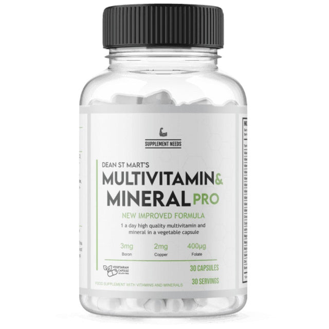 Multi Vitamin and Mineral+ - 30 капсули  Supplement Needs - Nutra Best Bulgaria