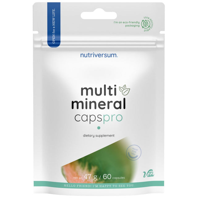 MultiMineral Caps Pro - 60 капсули  Nutriversum - Nutra Best Bulgaria