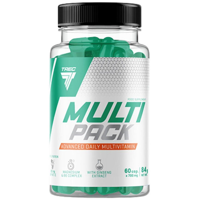 MultiPack | Advanced Daily Multivitamin - 120 капсули  Trec Nutrition - Nutra Best Bulgaria