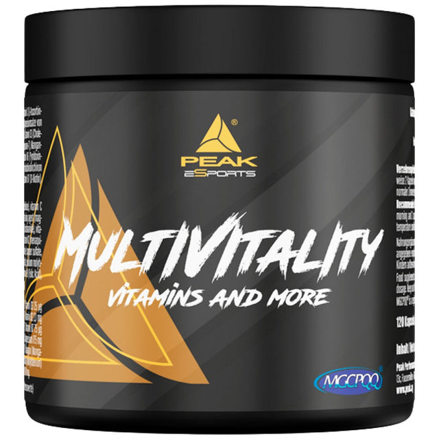 Multivitality | Vitamins & PQQ - 120 капсули  PEAK - Nutra Best Bulgaria