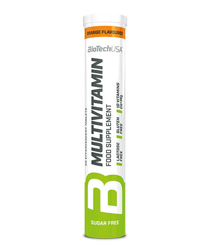 Multivitamin / 20 Effervescent Tabs  BioTech USA - Nutra Best Bulgaria