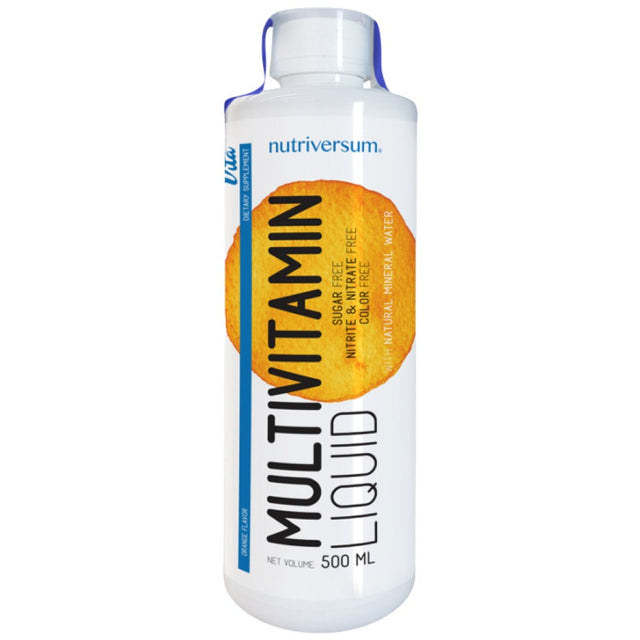 Multivitamin Liquid | Sugar Free 500 мл  Nutriversum - Nutra Best Bulgaria
