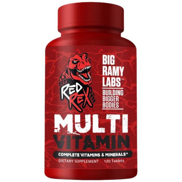 Multivitamin Tablets 120 Таблетки  RedRex Big Ramy Labs - Nutra Best Bulgaria