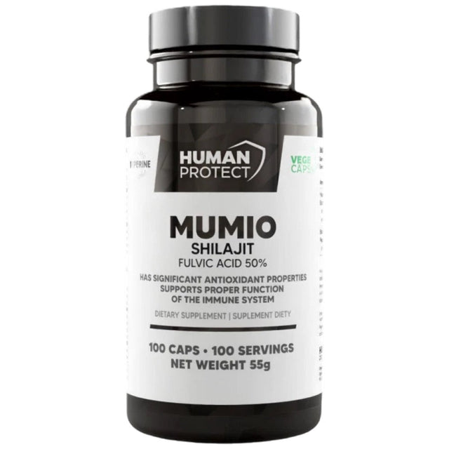 Mumio Shilajit 400 mg - 100 капсули  Human Protect - Nutra Best Bulgaria