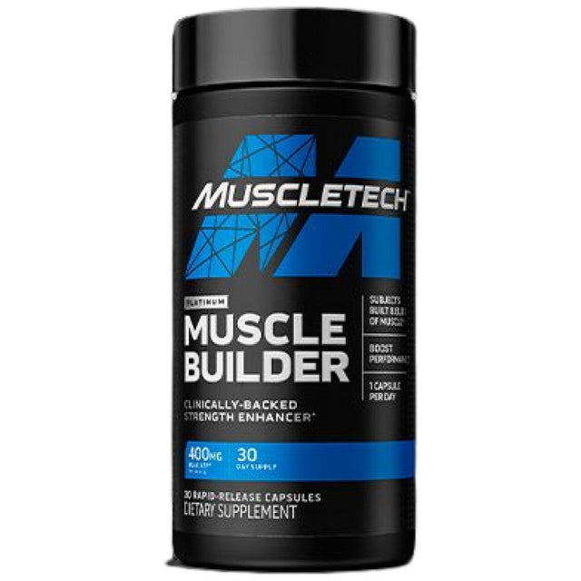 Muscle Builder - 30 капсули  MuscleTech - Nutra Best Bulgaria
