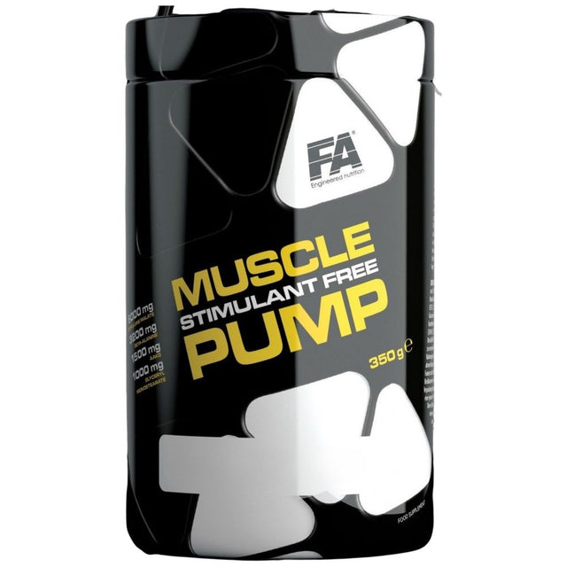 Muscle Pump | Stimulant-Free Pre-Workout Formula - 350 грама  FA Nutrition - Nutra Best Bulgaria