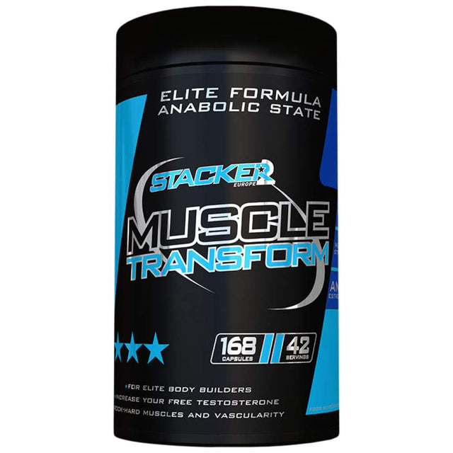 Muscle Transform - 168 капсули  Stacker - Nutra Best Bulgaria