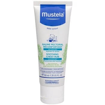 Mustela - Bébé Soothing Chest Rub Balm - Balm with pine essence for a peaceful sleep -  Mustela - Nutra Best Bulgaria