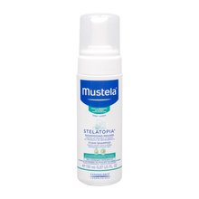 Mustela - Bébé Stelatopia Foam Shampoo - Soothing shampoo for children with extremely dry and atopic skin - 150ml  Mustela - Nutra Best Bulgaria