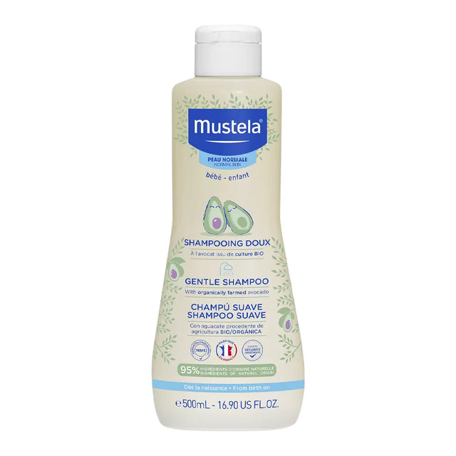 Mustela - Gentle Shampoo - 500ml  Mustela - Nutra Best Bulgaria