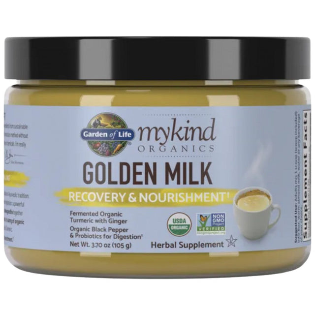 Mykind Organics | Golden Milk - 105 грама  Garden Of Life - Nutra Best Bulgaria