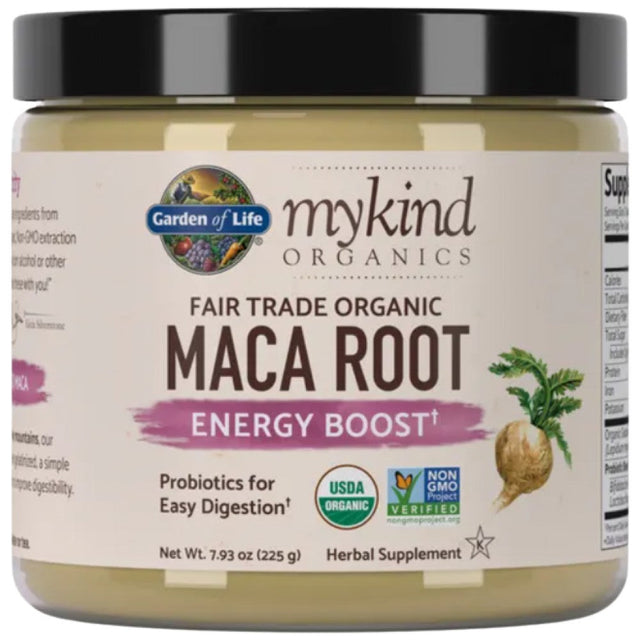 Mykind Organics | Maca Root - 225 грама  Garden Of Life - Nutra Best Bulgaria