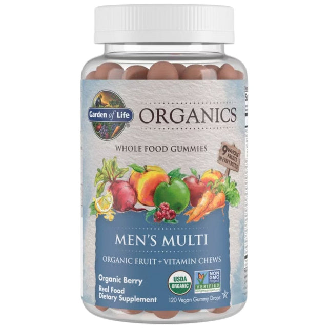 Mykind Organics | Men's Multi Gummies - 120 желирани бонбони  Garden Of Life - Nutra Best Bulgaria