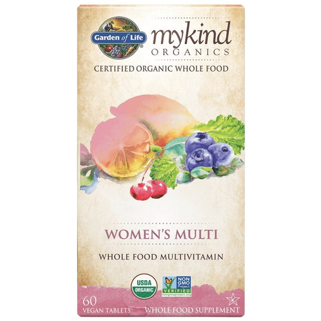 Mykind Organics | Women's Multi - 60 Таблетки  Garden Of Life - Nutra Best Bulgaria