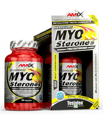 Myosterones / 90 Caps.  AMIX - Nutra Best Bulgaria