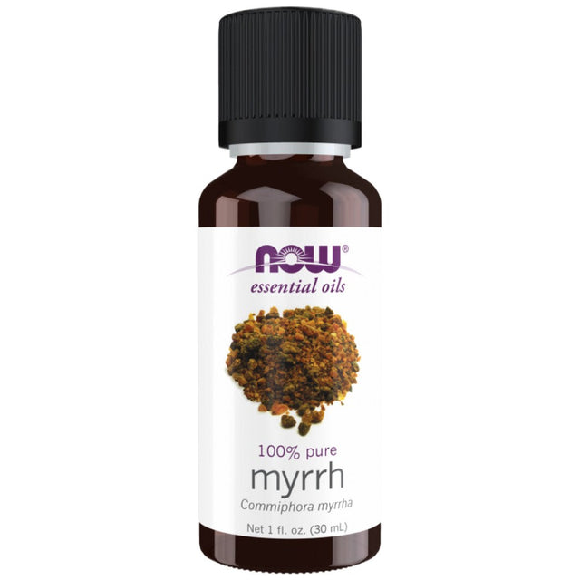 Myrrh Oil Blend | Commiphora Myrrha - 30 мл  NOW Foods - Nutra Best Bulgaria