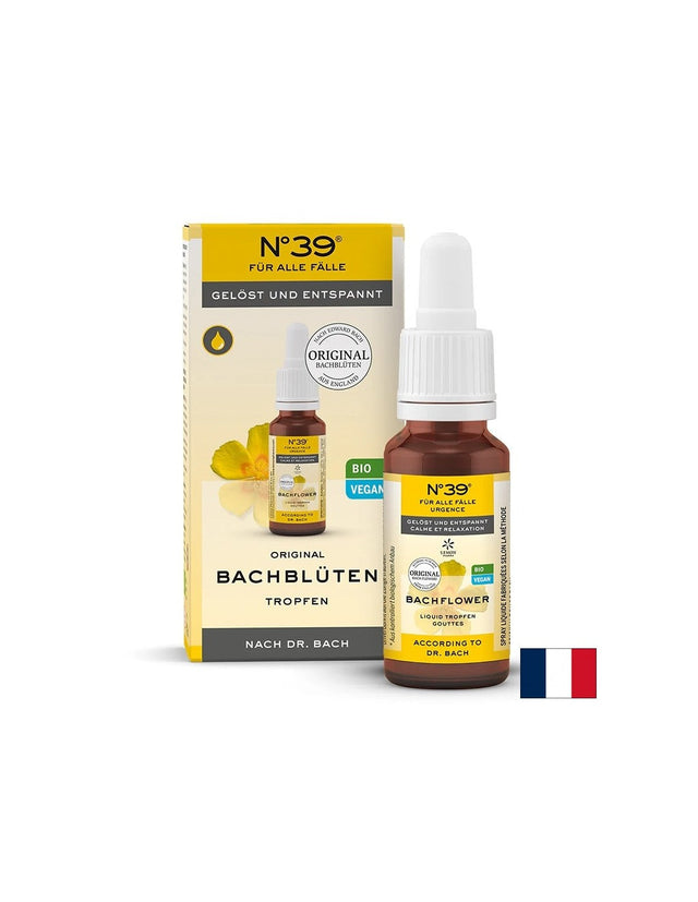 Капки на д-р Бах N°39 - Спешни случаи (стрес и безпокойство), 20 ml  Lemon Pharma - Nutra Best Bulgaria