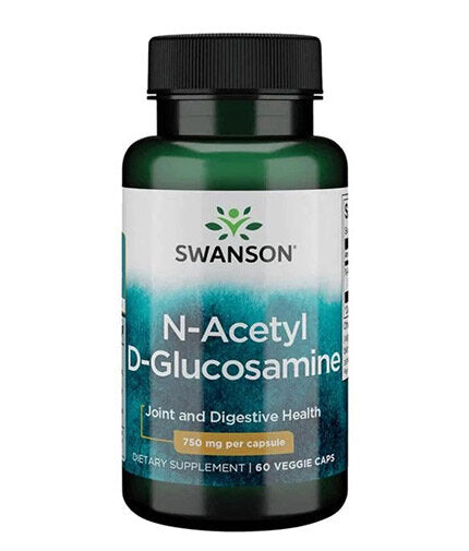 N-Acetyl D-Glucosamine (N-A-G) 750 mg - 60 капсули  Swanson - Nutra Best Bulgaria