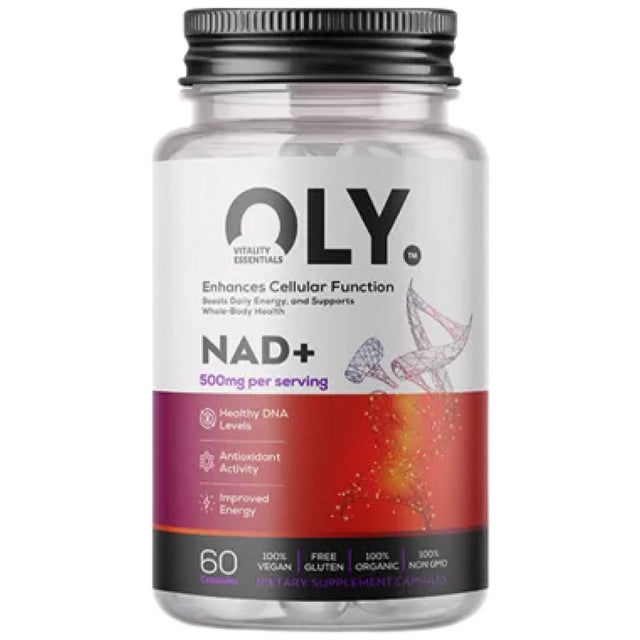 NAD+ 500 mg - 60 капсули  Oly. - Nutra Best Bulgaria