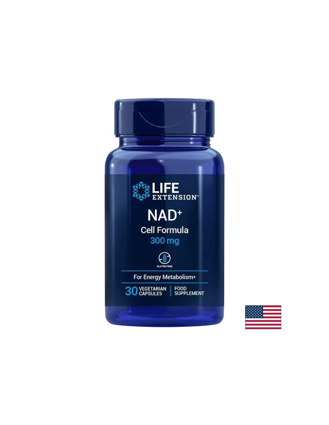 NAD+ Cell Formula/ Никотинамид Рибозид 300 mg, 30 капсули  Life Extension - Nutra Best Bulgaria
