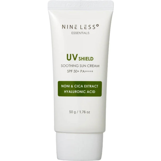 NINE LESS - Essentials UV Shield Soothing Sun Cream SPF 50+/PA++++ 50g  NINE LESS - Nutra Best Bulgaria