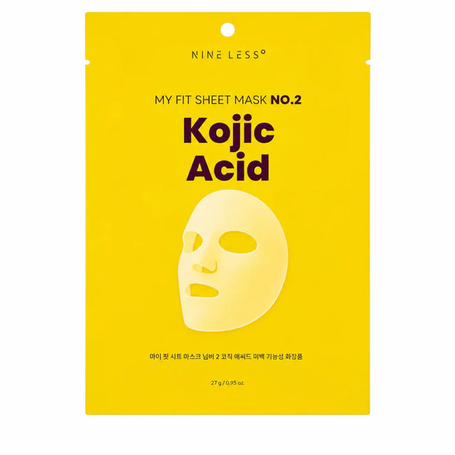 NINE LESS - My Fit Sheet Mask NO.2 Kojic Acid, 1 sheet  NINE LESS - Nutra Best Bulgaria