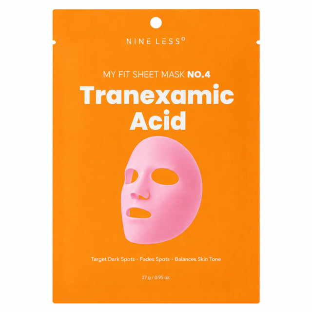 NINE LESS - My Fit Sheet Mask NO.4 Tranexamic Acid, 1 sheet  NINE LESS - Nutra Best Bulgaria