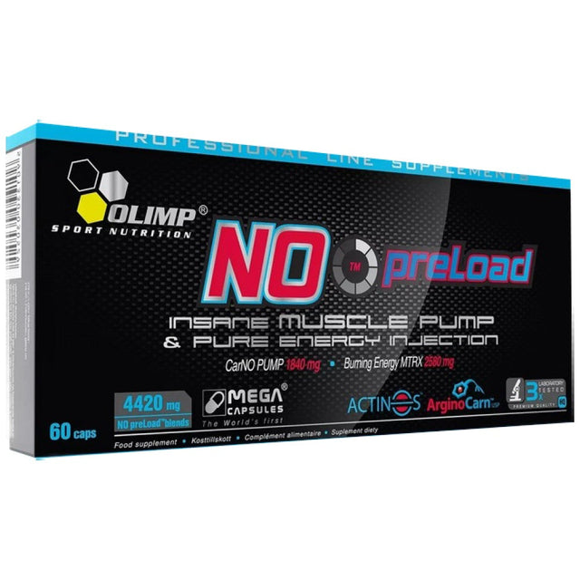 NO preLOAD 60 капсули  Olimp - Nutra Best Bulgaria