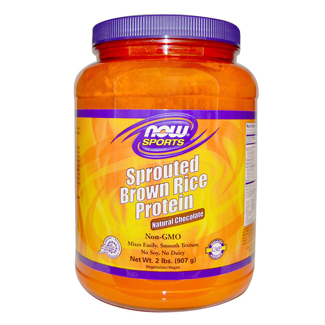 NOW Sports - Brown Rice Protein - 907 Г  NOW Foods - Nutra Best Bulgaria