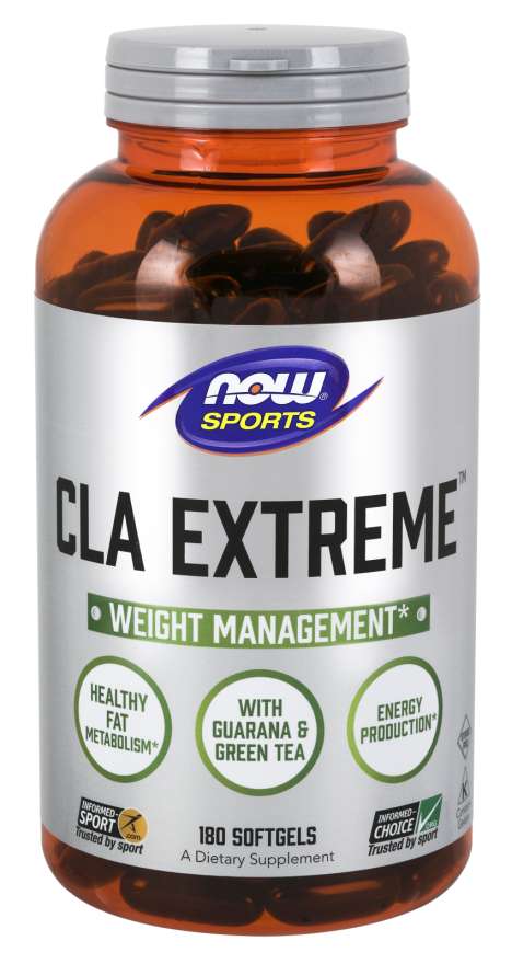 NOW Sports - CLA Extreme - 180 Дражета  NOW Foods - Nutra Best Bulgaria