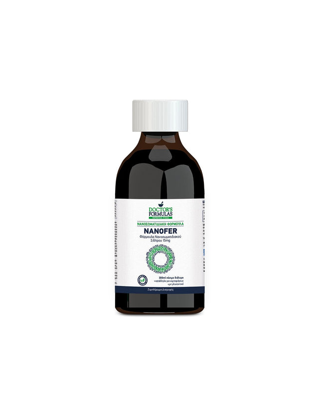 Nanofer Iron formula 15 mg - Нанофер Формула с желязо (наночастици) х 300 ml Doctor’s Formulas  Doctor’s Formulas - Nutra Best Bulgaria