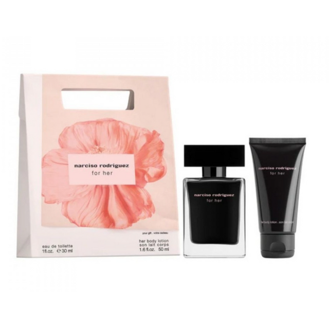 Narciso Rodriguez For Her EDT 30 ml + BL 50 ml  NARCISO RODRIGUEZ - Nutra Best Bulgaria