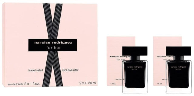 Narciso Rodriguez For Her EDT 30 ml + EDT 30 ml  NARCISO RODRIGUEZ - Nutra Best Bulgaria