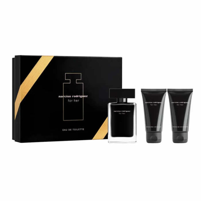 Narciso Rodriguez For Her Eau De Toilette Spray 50ml Set 3 Pieces  NARCISO RODRIGUEZ - Nutra Best Bulgaria