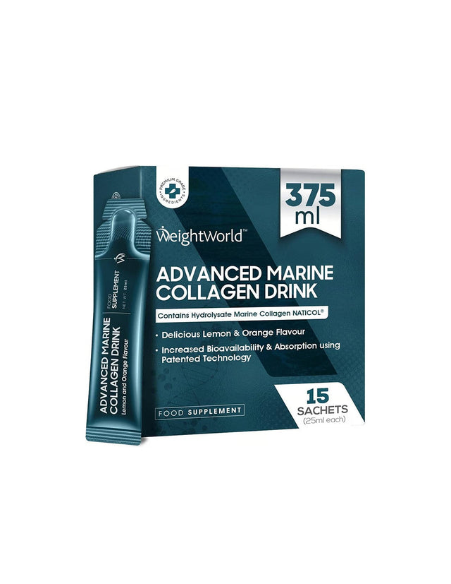 Грижа за косата, кожата и ставите - Хидролизиран морски колаген Naticol 5g, перорален разтвор, 15 сашета х 25 ml  WeightWorld - Nutra Best Bulgaria