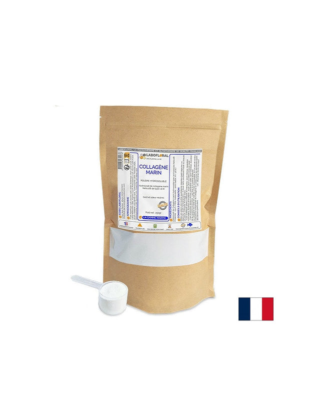 Коса, кожа и здрави стави - Хидролизиран морски колаген Naticol® (тип I, III), 250 g прах  PhytoMoinsCher - Nutra Best Bulgaria