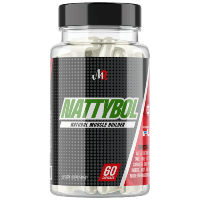 Nattybol | Natural Muscle Builder - 60 капсули  Muscle Rage - Nutra Best Bulgaria