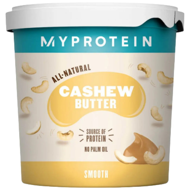 Natural Cashew Butter - Smooth 1000 грама  MyProtein - Nutra Best Bulgaria