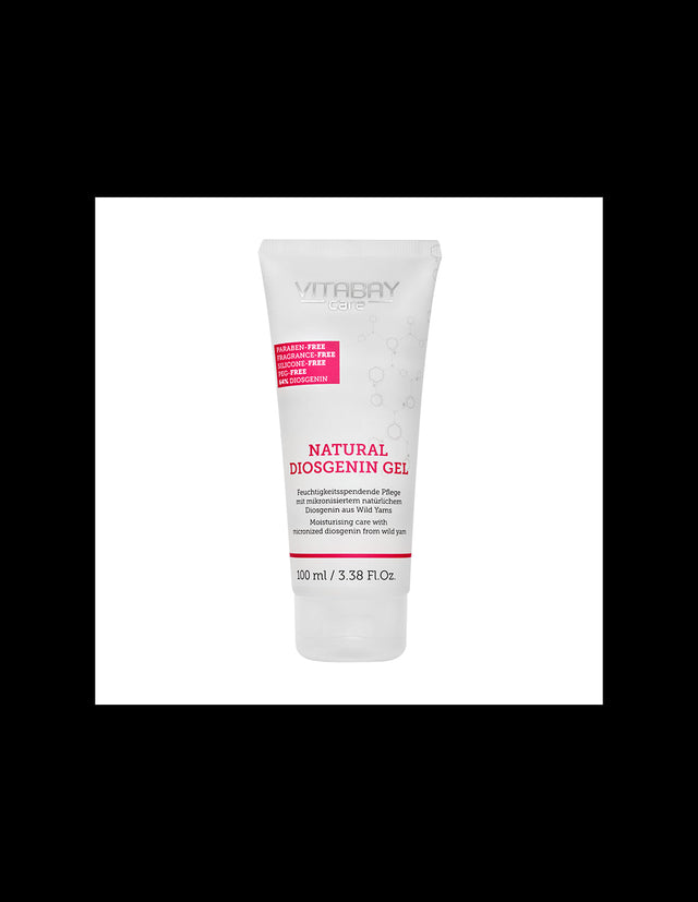 Natural Diosgenin Gel / Диосгенин гел (с екстракт от див ям), 100 ml.  Vitabay - Nutra Best Bulgaria