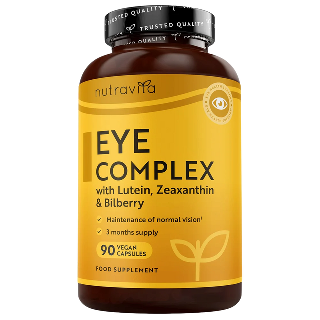 Витамини за очи /натурални/ - Natural Eye Complex 90 веган капсули  Nutravita - Nutra Best Bulgaria