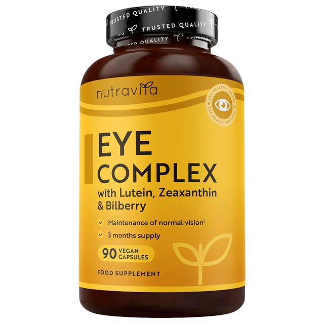Витамини за очи /натурални/ - Natural Eye Complex 90 веган капсули  Nutravita - Nutra Best Bulgaria
