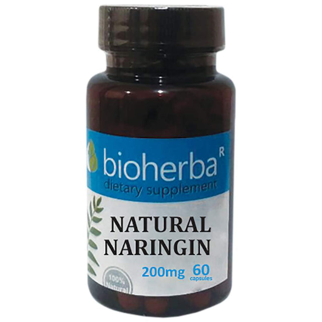 Natural Naringin 200 mg - 60 капсули  Bioherba - Nutra Best Bulgaria