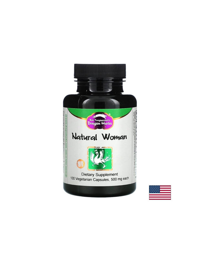Билкова формула за жени - Natural Woman, 100 капсули  Dragon Herbs - Nutra Best Bulgaria
